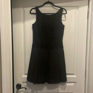 White House Black Market lace and satin dress